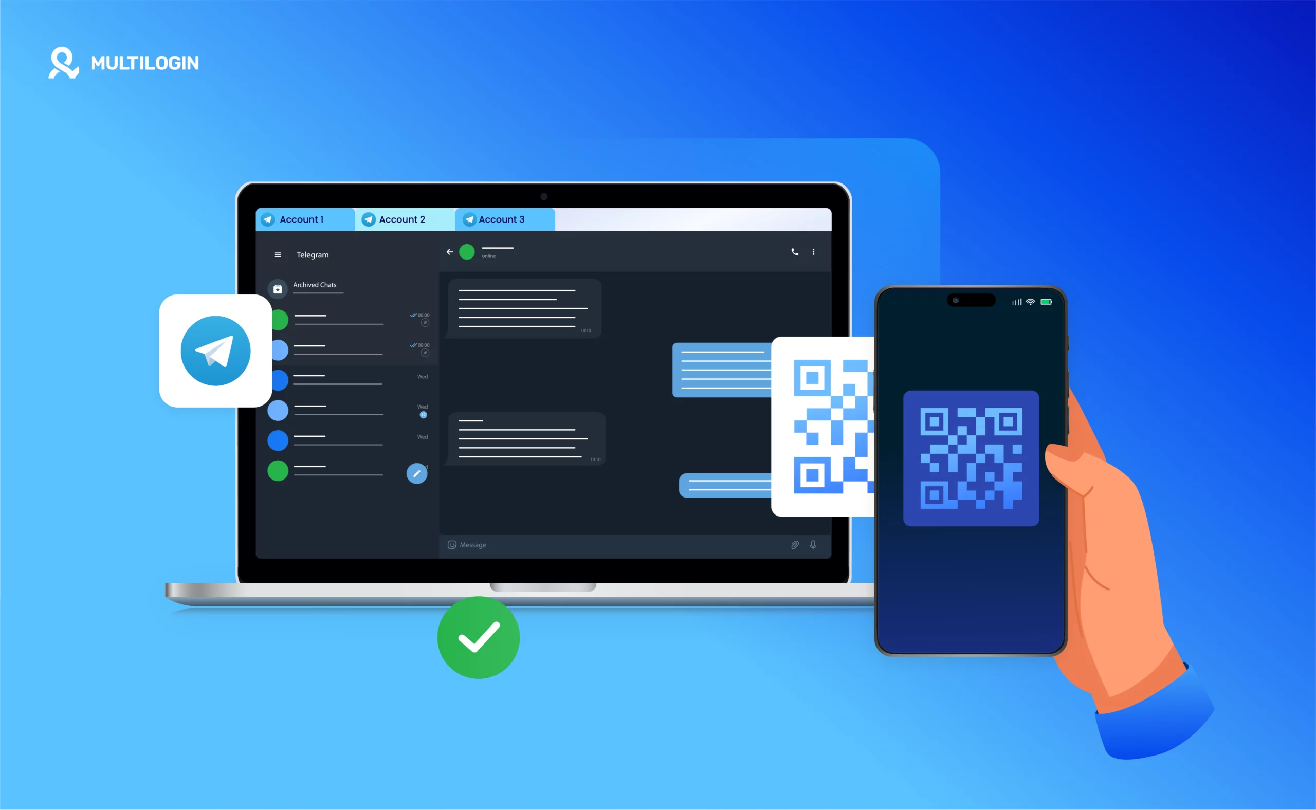 Adding people on Telegram